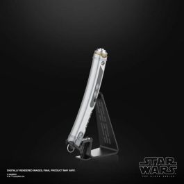 Hasbro Sable de luz electrónico Ahsoka Tano Force FX Elite con LED y efectos de sonido premium Star Wars The Black Series +14 años