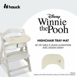 HAUCK AAAPN61081 Mantel individual para trona, 100% silicona de grado alimenticio, diseño Winnie the Pooh Beige