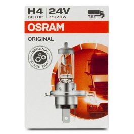 Osram OS64196 Lámpara Halógena Original H4 P43t 24V 75/70W 3200K Para Faros Delanteros Vehículos Pesados
