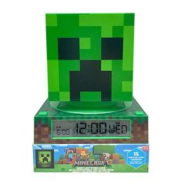 KIDS LICENSING Lámpara 3D Minecraft con Despertador (21,4x13x13cm) Precio: 31.50000018. SKU: B1H9JD842Z