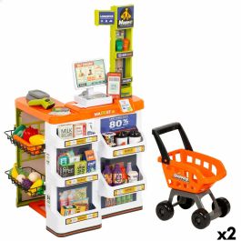 Supermercado de Juguete Colorbaby 50 x 82 x 42 cm 50 Piezas 2 Unidades Precio: 105.50000043. SKU: B15SVSM62Q