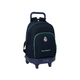 Safta Mochila Grande con Ruedas Compact Extraible Real Madrid 2ª Equipacion 25/26 33x45x22cm Precio: 64.49999985. SKU: B12Q64WVF6