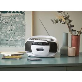 Thomson RK201CD Radiocasete portátil y reproductor de CD Blanco