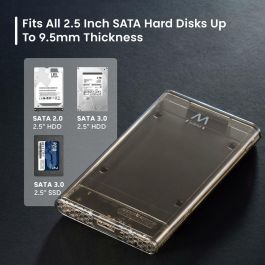 Disco Duro Externo Ewent EW7069 Transparente