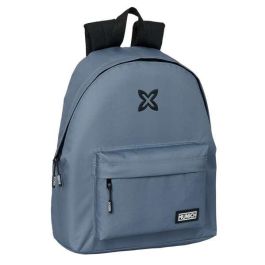 Safta Mochila Basicos Gris 33x42x15 cm