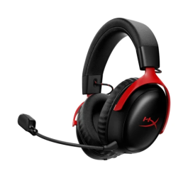 HyperX Auriculares inalámbricos Cloud III S Gaming - Negro/Rojo A59Z0AA