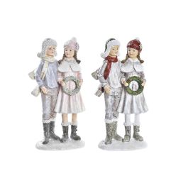 DKD Home Decor Figura Navidad Fantasía Decorativa de Resina, Pareja (2 Unidades), Colores Surtidos, 20.5 cm Alto x 10.5 cm Ancho Precio: 17.8959. SKU: B1B9VGYBAV