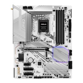 ASRock Placa Base Z890 Pro RS WiFi White ATX Intel Z890 LGA 1851 DDR5 Wi-Fi 6E Bluetooth 5.3
