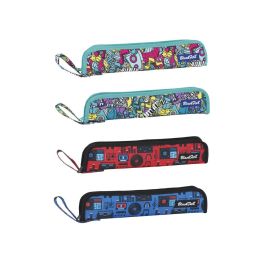Portaflautas -'B Sicos Safta-' 370x80x20 mm Portaflautas -'B Sicos Safta-' 370x80x20 mm