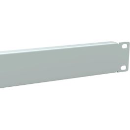 EQUIP 327531 Panel ciego 1U Acero Gris claro Blanco