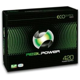 Realpower RP420 ECO Fuente de Alimentación PC 420W No Modular ATX 2.2 con Ventilador 12cm