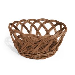 My Bar Cesta Pan Redonda PP Rattan 24x8 cm