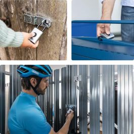 Abus ABU4003318991929 Candado de seguridad inteligente EVEROX One 61/50 mm con Bluetooth