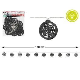 Guirnalda Luminosa de Telaraña Negra 170 cm - Decoración para Fiestas Temáticas y Estilos Góticos Precio: 4.49999968. SKU: B124SHQTEQ