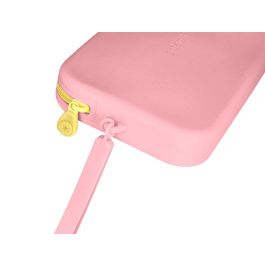 Estuche Portatodo Antartik Tropical Dive Silicona Soft Rectangular 190x120x25 mm Rosa Chicle