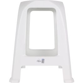 Taburete Multiusos Blanco 26x26x47 cm - Dem (12 Unidades) Taburete Multiusos Blanco 26x26x47 cm - Dem (12 Unidades)