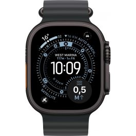 Apple Watch Ultra 3 Titanium Cellular 49mm, con Ocean Armband en color Negro