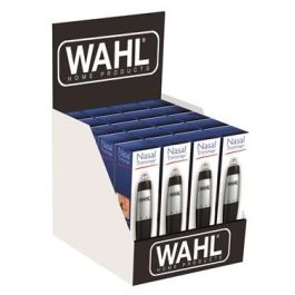 Wahl 5642-135 Recortadora Facial Higiénica con Sistema de Corte Giratorio de Acero Inoxidable y Cabezal Extraíble