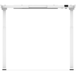 Digitus Bastidor de Mesa Eléctrico Altura Regulable, Motor Individual, 2 Niveles, Blanco, 70kg, 2 Patas