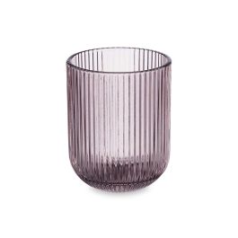 Vaso Bajo Rosa Rayas 270 ml - Cristal - Vivalto - 7.5x9.2x7.5 cm (24 Unidades) Vaso Bajo Rosa Rayas 270 ml - Cristal - Vivalto - 7.5x9.2x7.5 cm (24 Unidades)