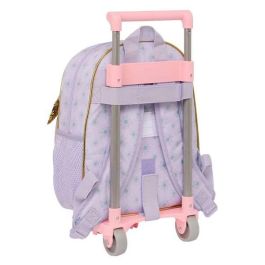Mochila Escolar con Ruedas Wish Lila 28 x 34 x 10 cm Mochila Escolar con Ruedas Wish Lila 28 x 34 x 10 cm