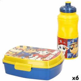 Fiambrera The Paw Patrol 380 ml 17 x 5,5 x 13,5 cm Botella (6 Unidades)