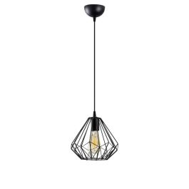 OPV-521SHN3392 Lámpara Colgante Kuantan Estilo Nórdico Diamond Negro 1xE27 Sin Bombilla