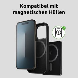 Intenso MW5000 Powerbank Magnético Gris 5000mAh MagSafe y USB-C 20W para iPhone y Dispositivos Compatibles