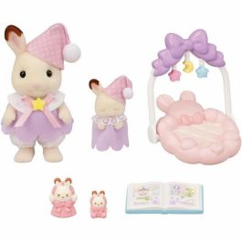 Sylvanian Families 5806 Las hermanas conejitas de chocolate: hora de dormir