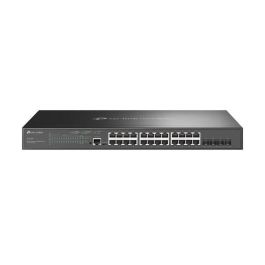 Omada 24× 10/100/1000 Mbps RJ45 PoE+, 4× Gigabit SFP, RJ45/Micro-USB, 56 Gbps, 16K MAC, 9 KB Jumbo, 440×330×44 mm Precio: 380.69000035. SKU: S5605229