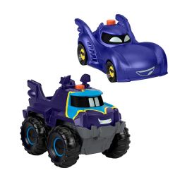 Fisher-Price Hml25 Batwheels Pack 2 Coches Bam y Buff con Ojos que se Iluminan, Vehículos Juguete Escala 1:55 para Niños +3 Años Precio: 10.50000006. SKU: B1J9GV7D63