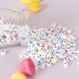 Jeux 2 momes Tarro de 300 Cuentas de Plástico Jeux 2 momes Tarro de 300 Cuentas de Plástico