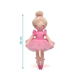 KioKids Muñeca De Trapo Bailarina Multicolor +10 Meses