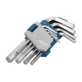 Juego de Llaves Allen Ferrestock 1,5 - 2 - 2,5 - 3 - 4 - 5 - 6 - 8 - 10 mm 9 pcs Precio: 8.49999953. SKU: S6500995