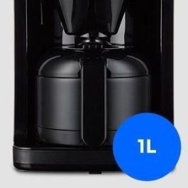 Medion MED4061275225976 Cafetera Digital con Molinillo y Filtro Aislado 1000W 1.0L Negra