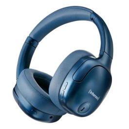 Intenso O400HA Auriculares Over-Ear Inalámbricos Bluetooth 5.3 con Cancelación Activa de Ruido (ANC) 75h Autonomía Azul Intenso O400HA Auriculares Over-Ear Inalámbricos Bluetooth 5.3 con Cancelación Activa de Ruido (ANC) 75h Autonomía Azul