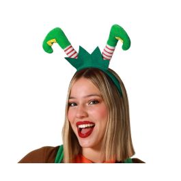 Diadema Piernas Verdes Rayadas Con Zapatos De Duende Navideño - Ideal para Disfraces de Elfo Precio: 1.49999949. SKU: B159REG4B9