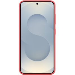 SAMSUNG Funda de Silicona para Galaxy S25, Roja