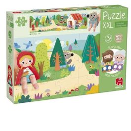 Puzzle XXL caperucita roja. combina dos conceptos en uno, puzzle para construir y cuento para leer. Precio: 9.56384. SKU: B1AKMDPT8F