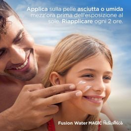 ISDIN Fotoprotector Pediatrics Fusion Water SPF50+ para Niños y Bebés 50 ml - Ultraligero, Hipoalergénico, Sin Perfume/Alcohol