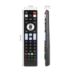 Ewent EW1576 Mando a Distancia Universal para Smart TV LG, Samsung, Sony, Panasonic, Philips con Funciones Smart y 3D