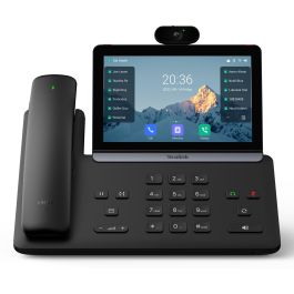 Yealink SIP-T88V Pro Teléfono IP VoIP con Pantalla Táctil, Cámara, Wi-Fi 6 y Bluetooth 5.0, Teléfono de Escritorio Android Negro Precio: 442.0493. SKU: B1GQN2BMM4