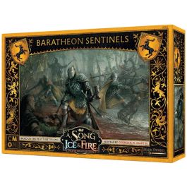 Asmodee Juego de Mesa Canción de Hielo y Fuego - Centinelas Baratheon (12 miniaturas, 1 carta de unidad Combatiente, 1 bandeja de movimiento) Precio: 31.58999998. SKU: B1AAT6QQKD