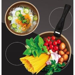 Batería de cocina de inducción - Arthur Martin - AM5865 - Aluminio - 18 piezas - Mango extraíble - Todo tipo de fuegos, incluida inducción Batería de cocina de inducción - Arthur Martin - AM5865 - Aluminio - 18 piezas - Mango extraíble - Todo tipo de fuegos, incluida inducción