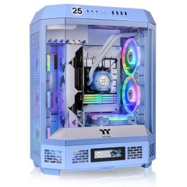 Thermaltake The Tower 600 Hydrangea Blue Midi Tower PC Gaming Chasis con Ventana Lateral