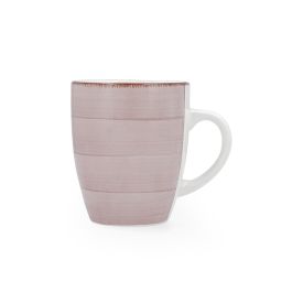 Quid Mug Cerámico Vita Morning Rosa Brillo 35 cL Pintado a Mano (12 Unidades) Precio: 23.59000028. SKU: B13JX6HJL7