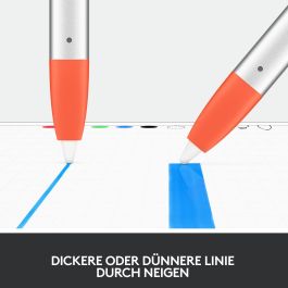Logitech 914-000034 Lápiz Digital Crayon para iPad (6ª generación) con Tecnología Apple Pencil, Precisión de Píxel y Rechazo de Palma