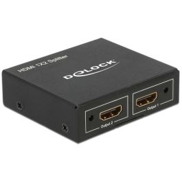 DeLOCK 87701 Splitter HDMI 1 entrada a 2 salidas, Soporta 4K, Full HD, 3D, Negro, Metálico Precio: 58.79000017. SKU: B1JPCHHQSB
