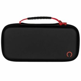 Konix 3328170304351 Estuche protector y de transporte para Consola Nintendo Switch 2, con red para accesorios y 8 compartimentos para juegos, Negro
