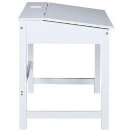 Home Deco Kids Pupitre Infantil Blanco Charlie 55x48 cm H.58 cm